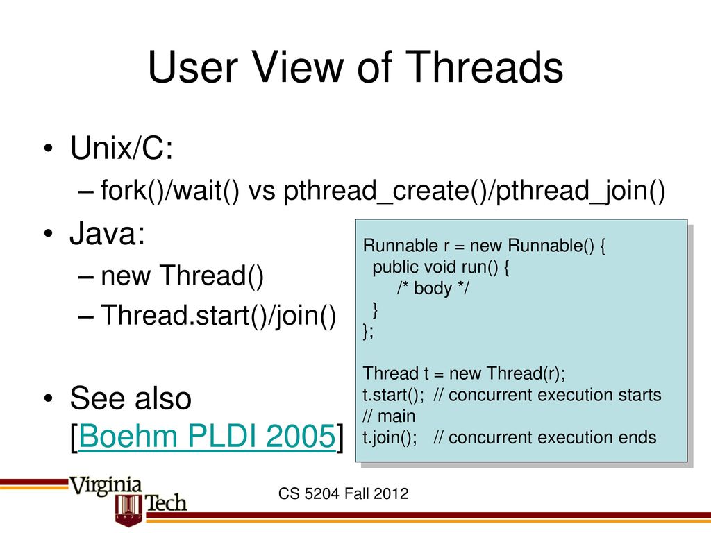 Cs 5204 operating systems review basic concepts ppt download